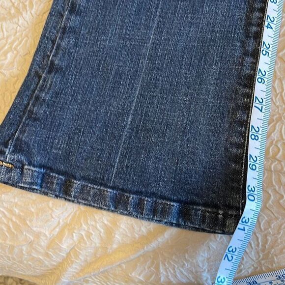 Immortality By Diana Tabeshi Women’s Bootcut Jeans Denim Low Rise Pocket Medium - Picture 11 of 14